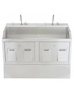 Blickman 9883SSP Pedastal Mounted Scrub Sink, 1339882P00