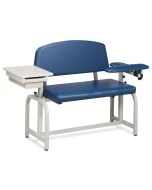 Clinton 66000 Lab X Series, Extra-Wide, Blood Drawing Chair with Padded Arms