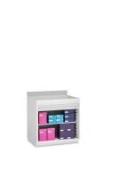 Innerspace Evolve Base Cabinet with FlexCell and Roll-Top Door, AireCore, SEA2736BRTC