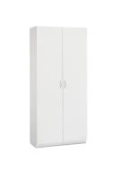 Innerspace Evolve Scope Cabinet with Two Hinged Solid Doors, AireCore and Brushed Aluminum